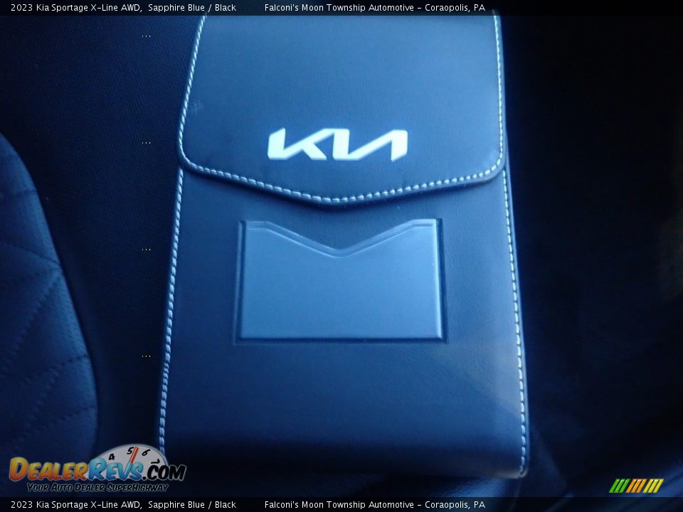 2023 Kia Sportage X-Line AWD Sapphire Blue / Black Photo #14