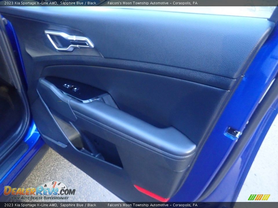 2023 Kia Sportage X-Line AWD Sapphire Blue / Black Photo #15