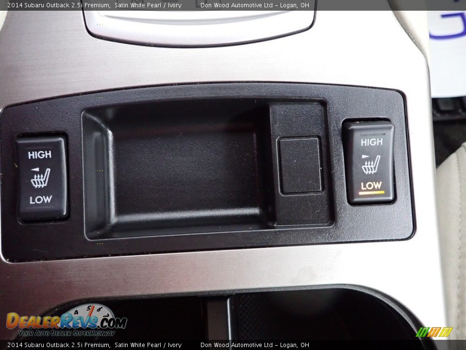 2014 Subaru Outback 2.5i Premium Satin White Pearl / Ivory Photo #3