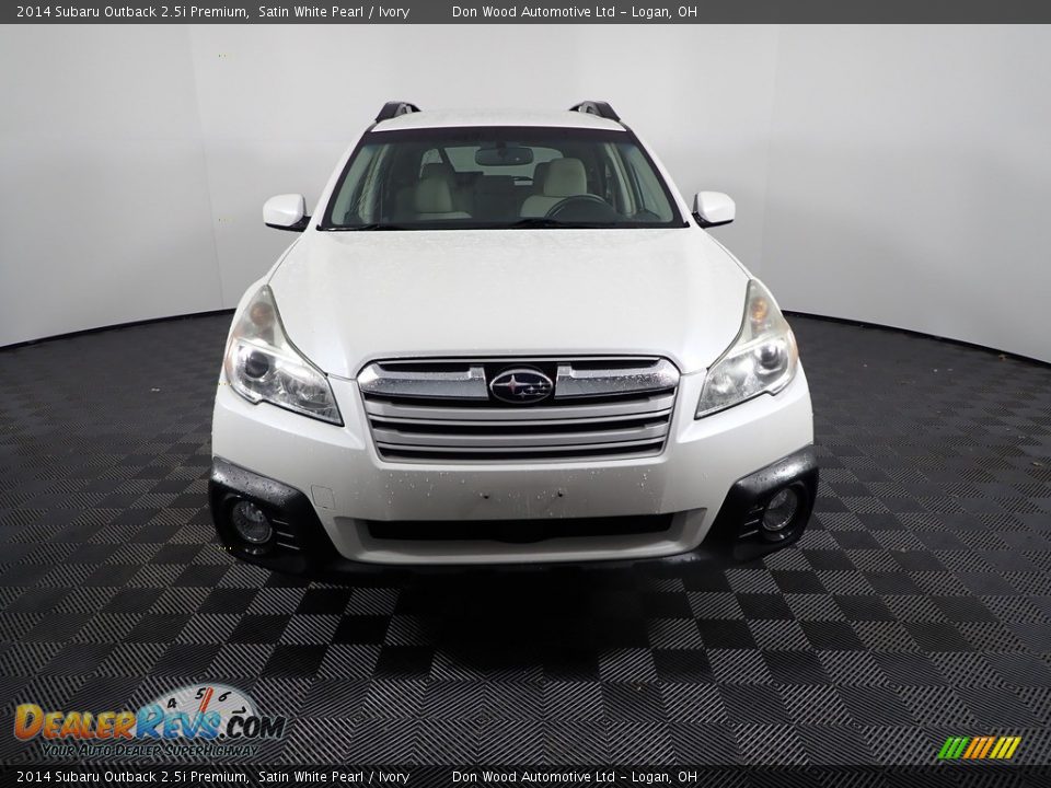 2014 Subaru Outback 2.5i Premium Satin White Pearl / Ivory Photo #4