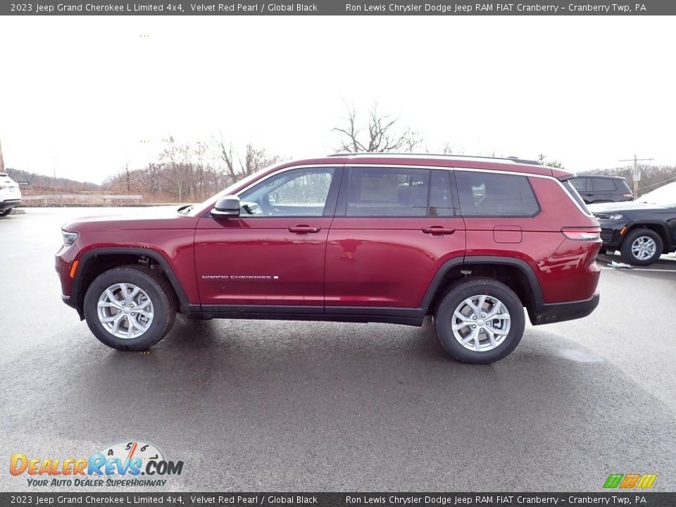 2023 Jeep Grand Cherokee L Limited 4x4 Velvet Red Pearl / Global Black Photo #2