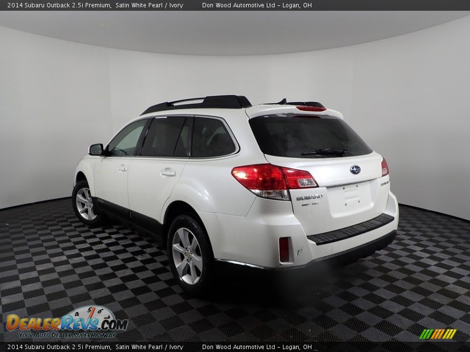 2014 Subaru Outback 2.5i Premium Satin White Pearl / Ivory Photo #6