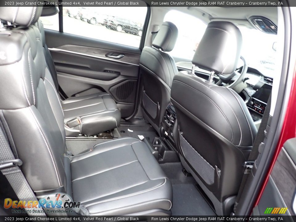 2023 Jeep Grand Cherokee L Limited 4x4 Velvet Red Pearl / Global Black Photo #11