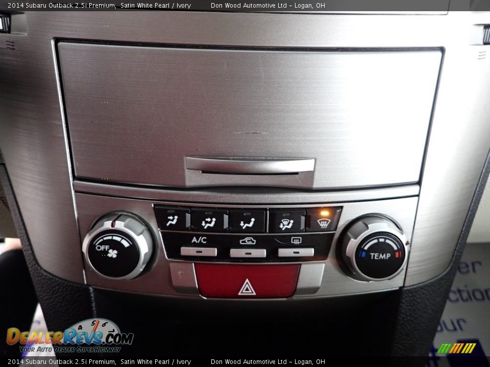2014 Subaru Outback 2.5i Premium Satin White Pearl / Ivory Photo #19