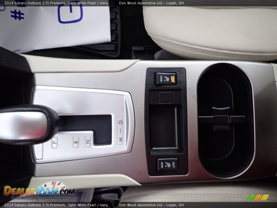 2014 Subaru Outback 2.5i Premium Satin White Pearl / Ivory Photo #20