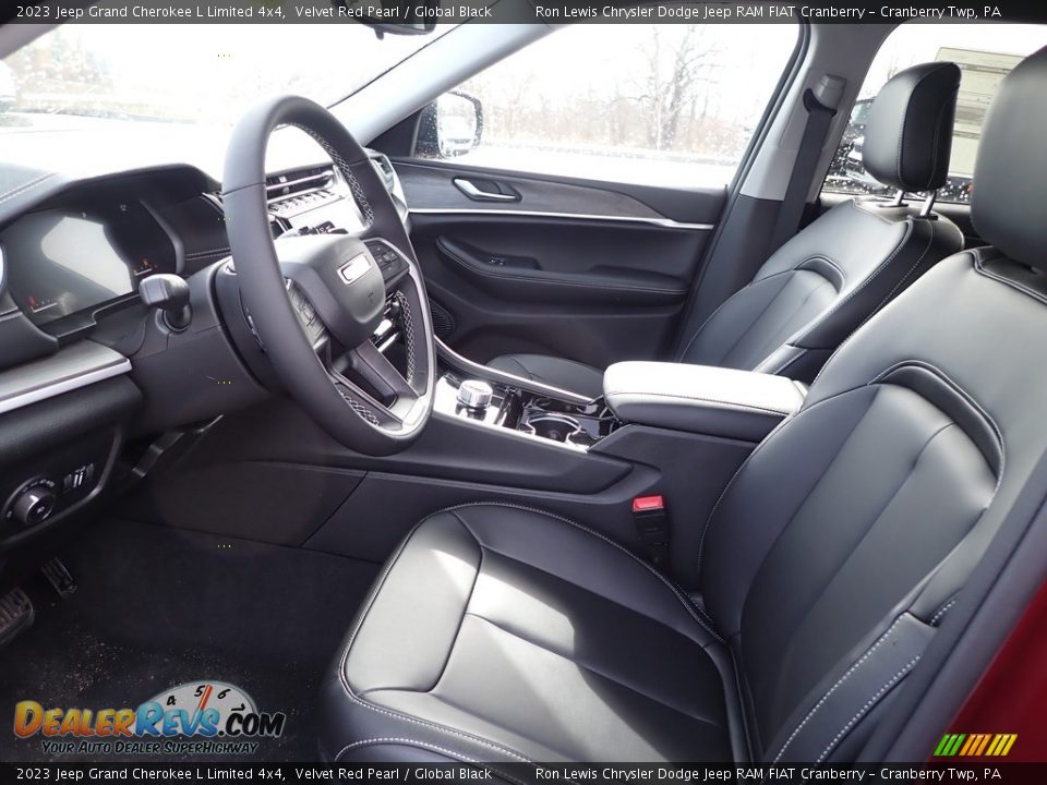 2023 Jeep Grand Cherokee L Limited 4x4 Velvet Red Pearl / Global Black Photo #14