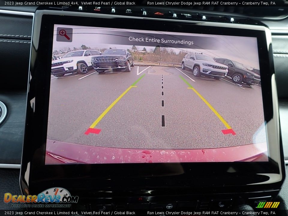 2023 Jeep Grand Cherokee L Limited 4x4 Velvet Red Pearl / Global Black Photo #18