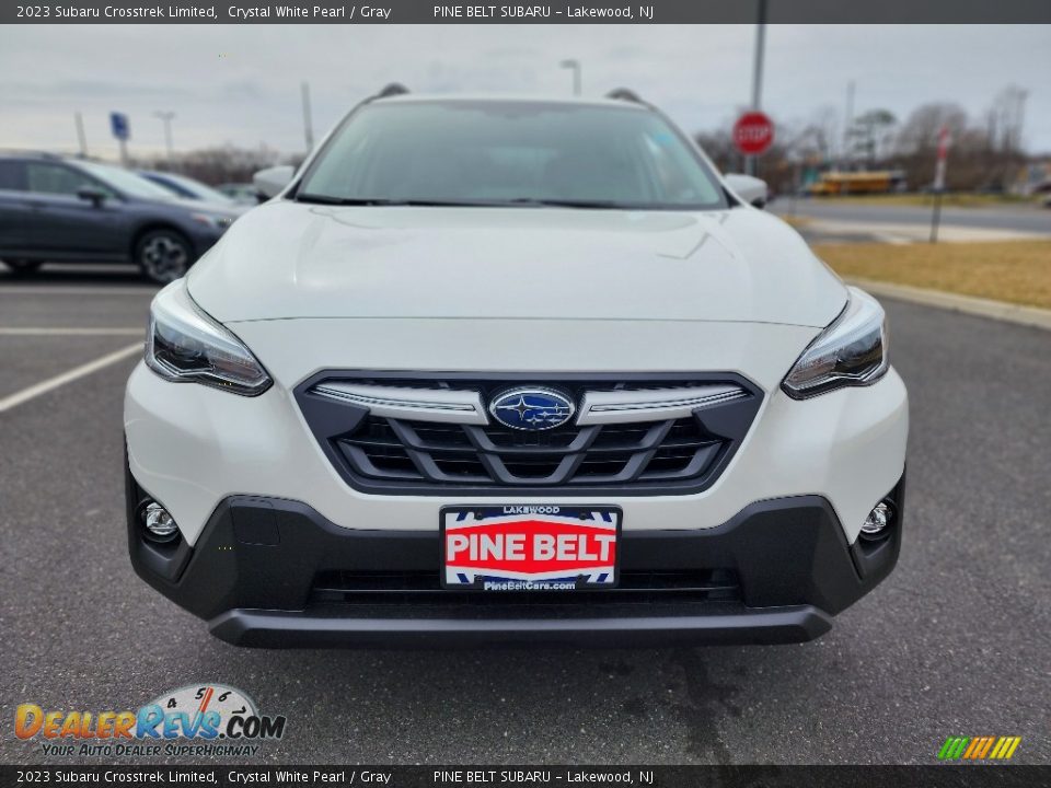 2023 Subaru Crosstrek Limited Crystal White Pearl / Gray Photo #2