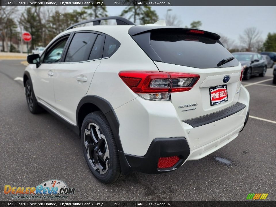 2023 Subaru Crosstrek Limited Crystal White Pearl / Gray Photo #4