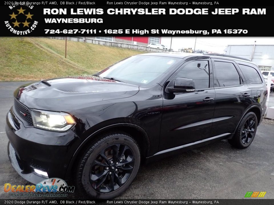 2020 Dodge Durango R/T AWD DB Black / Red/Black Photo #1