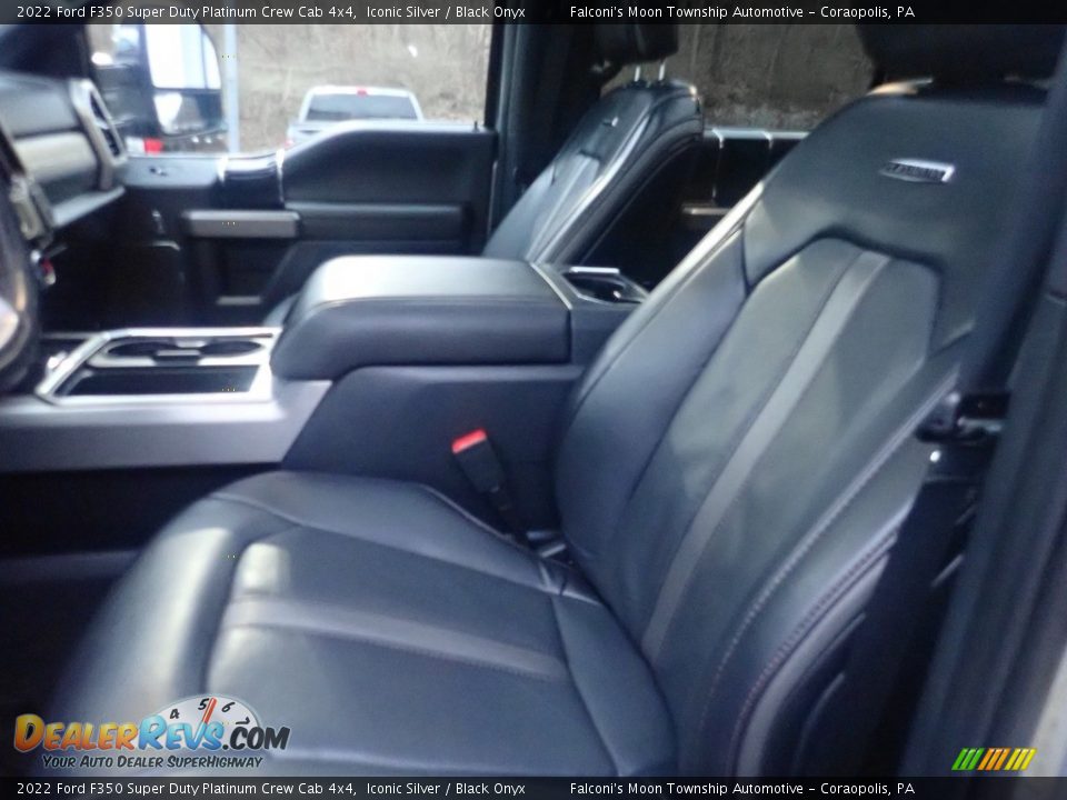 2022 Ford F350 Super Duty Platinum Crew Cab 4x4 Iconic Silver / Black Onyx Photo #18