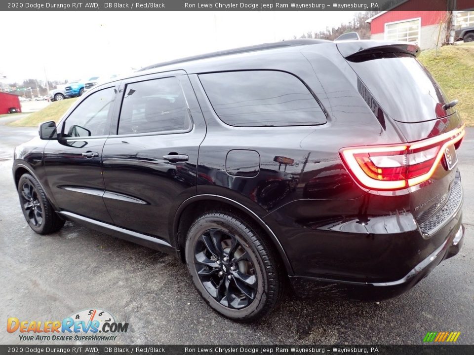 2020 Dodge Durango R/T AWD DB Black / Red/Black Photo #3