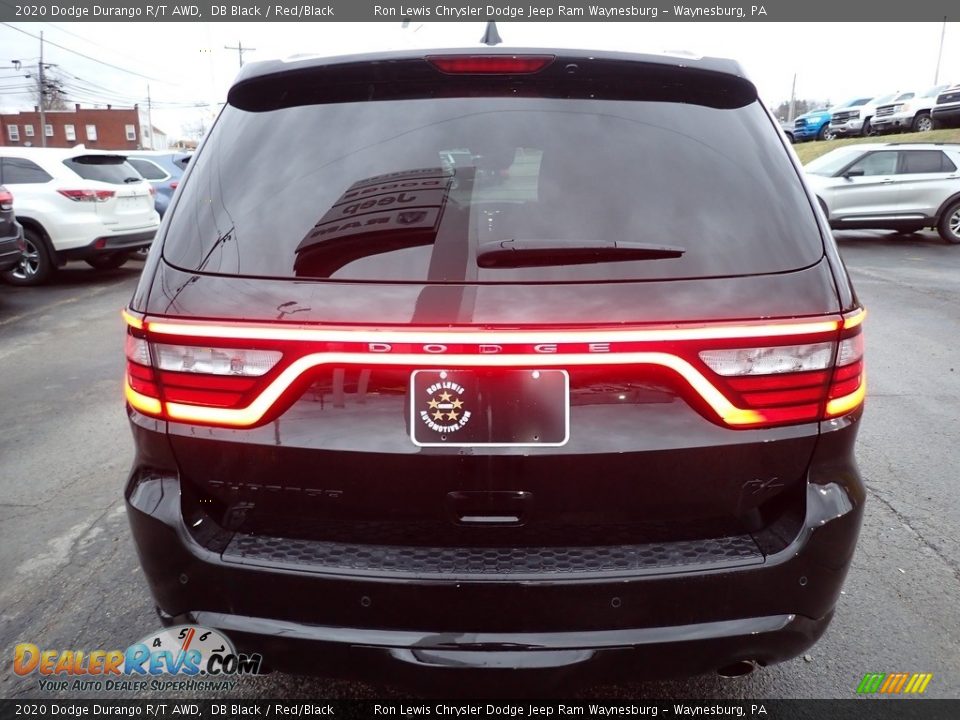 2020 Dodge Durango R/T AWD DB Black / Red/Black Photo #4