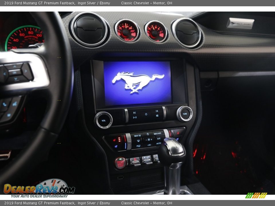 2019 Ford Mustang GT Premium Fastback Ingot Silver / Ebony Photo #9