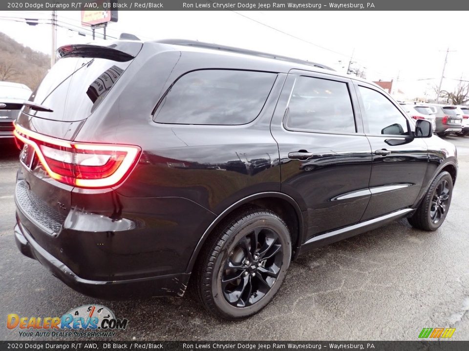 2020 Dodge Durango R/T AWD DB Black / Red/Black Photo #6