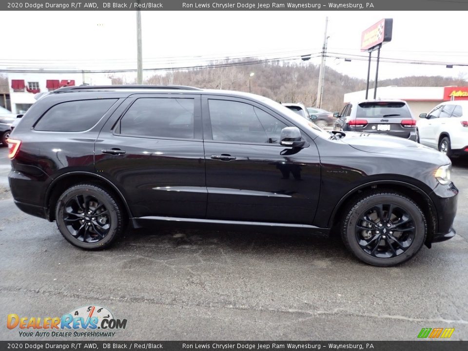 2020 Dodge Durango R/T AWD DB Black / Red/Black Photo #7