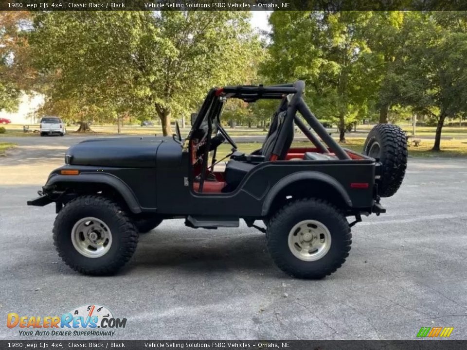 Classic Black 1980 Jeep CJ5 4x4 Photo #1