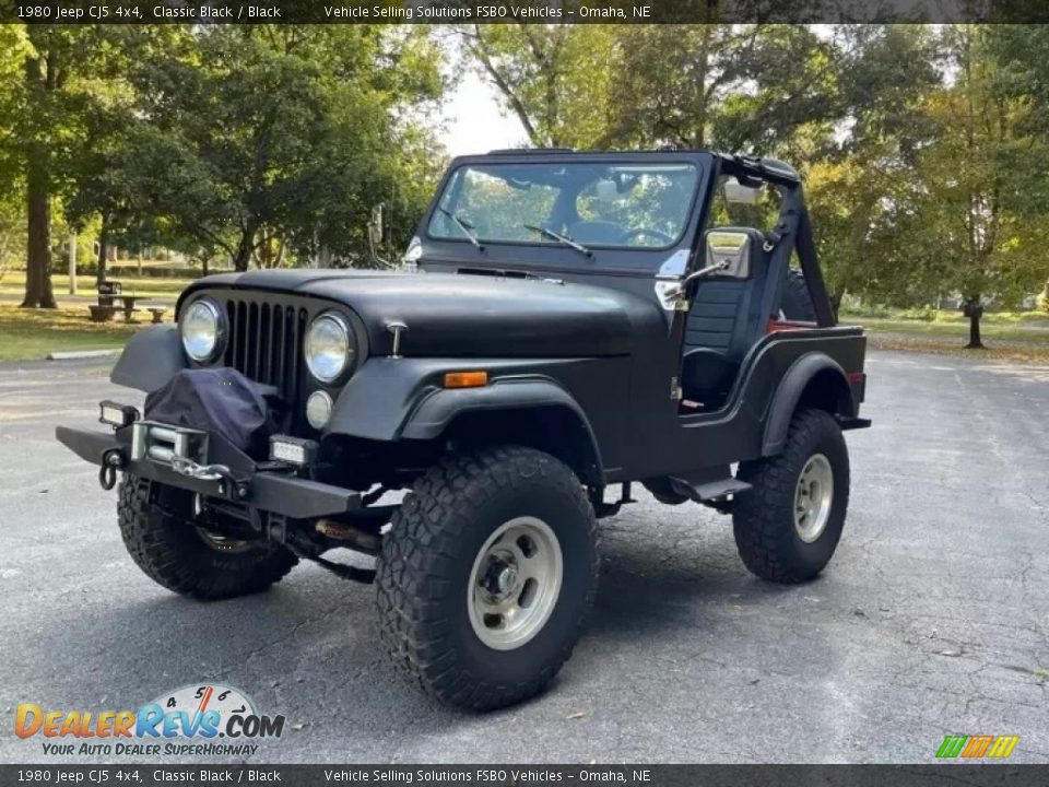 Front 3/4 View of 1980 Jeep CJ5 4x4 Photo #2