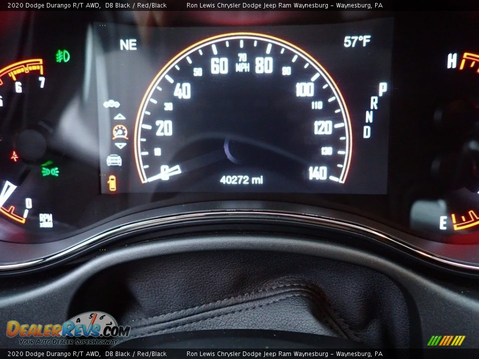 2020 Dodge Durango R/T AWD Gauges Photo #20