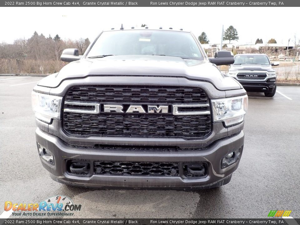 2022 Ram 2500 Big Horn Crew Cab 4x4 Granite Crystal Metallic / Black Photo #8