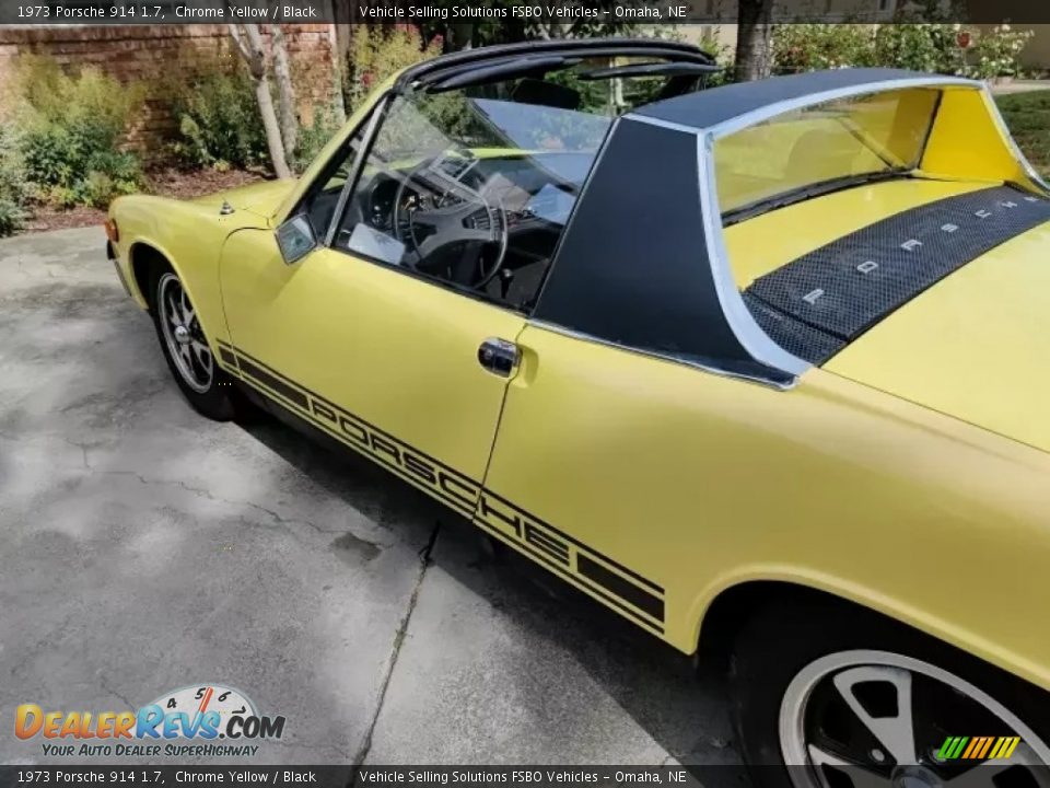 Chrome Yellow 1973 Porsche 914 1.7 Photo #2