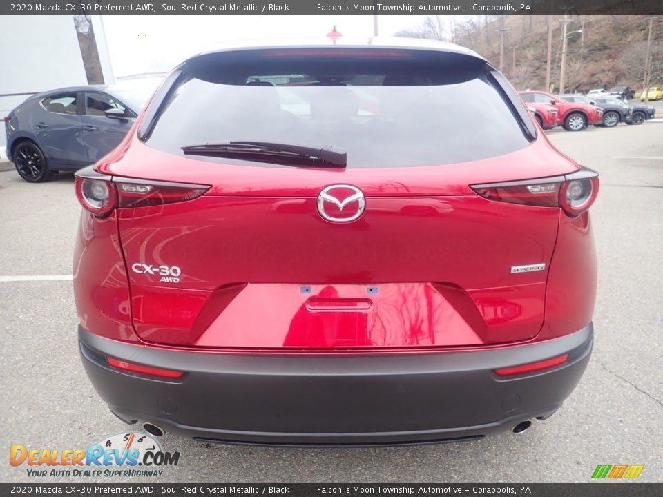 2020 Mazda CX-30 Preferred AWD Soul Red Crystal Metallic / Black Photo #3