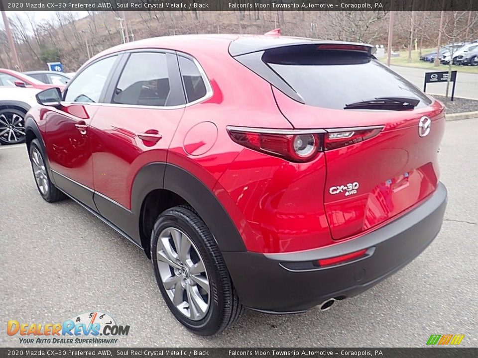 2020 Mazda CX-30 Preferred AWD Soul Red Crystal Metallic / Black Photo #5