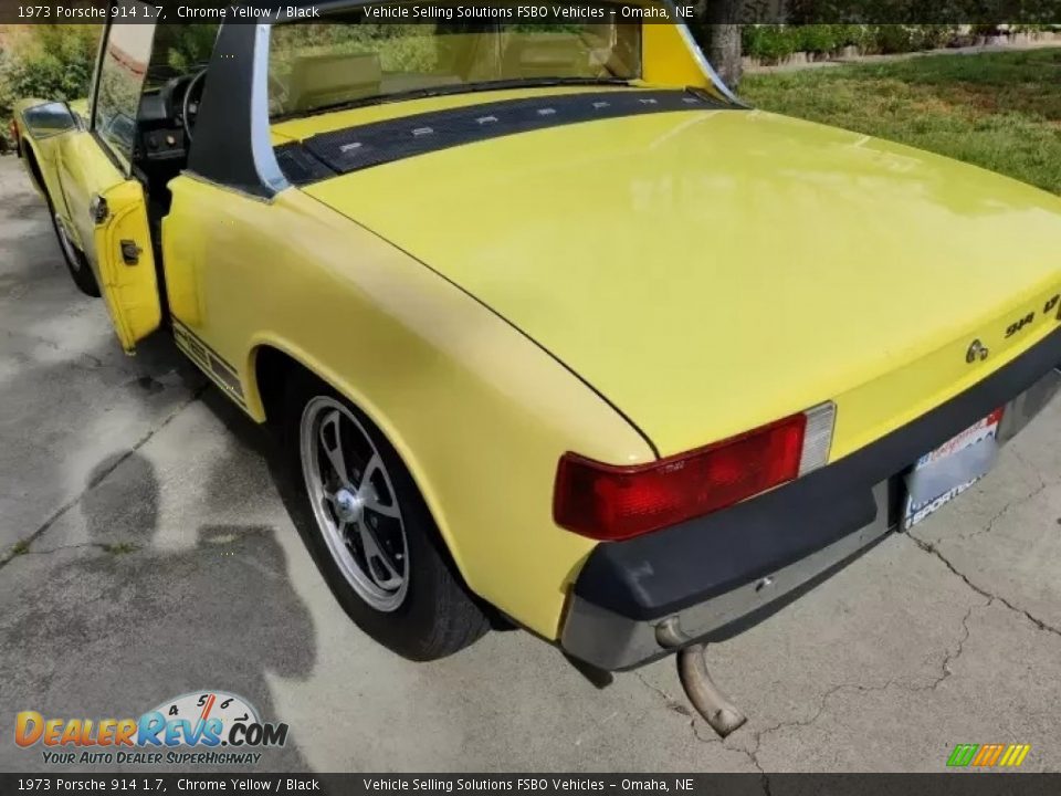 Chrome Yellow 1973 Porsche 914 1.7 Photo #10