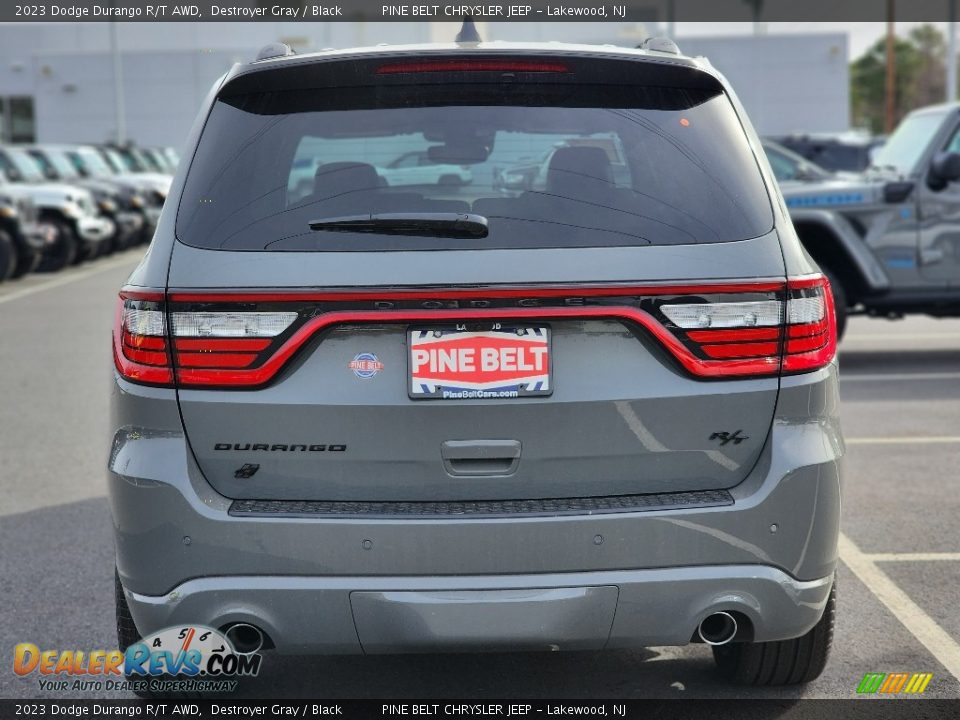 2023 Dodge Durango R/T AWD Destroyer Gray / Black Photo #6