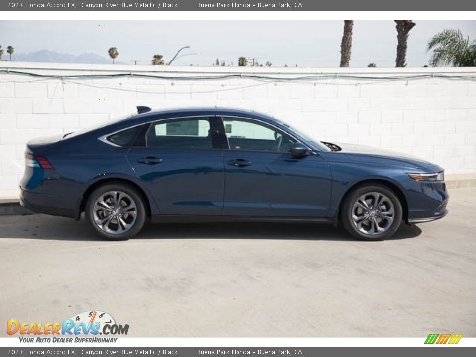 Canyon River Blue Metallic 2023 Honda Accord EX Photo #10