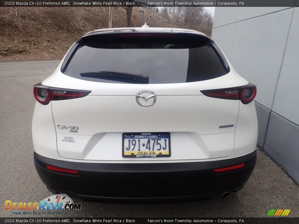 2020 Mazda CX-30 Preferred AWD Snowflake White Pearl Mica / Black Photo #3