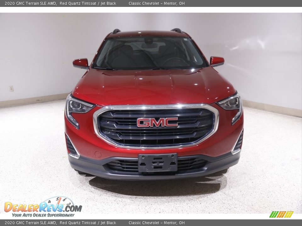 2020 GMC Terrain SLE AWD Red Quartz Tintcoat / Jet Black Photo #2