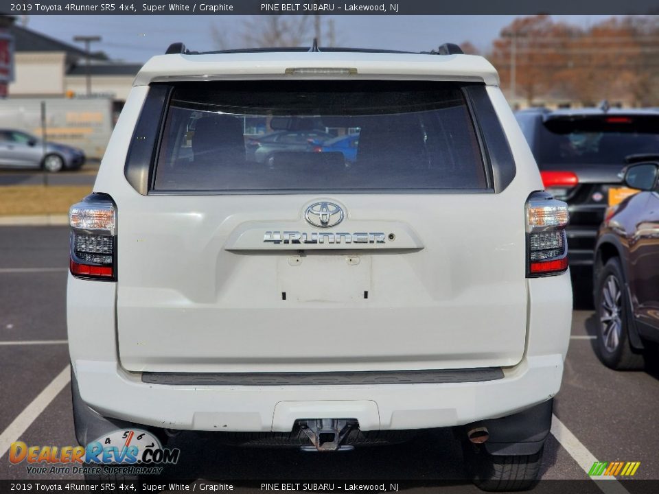 2019 Toyota 4Runner SR5 4x4 Super White / Graphite Photo #7