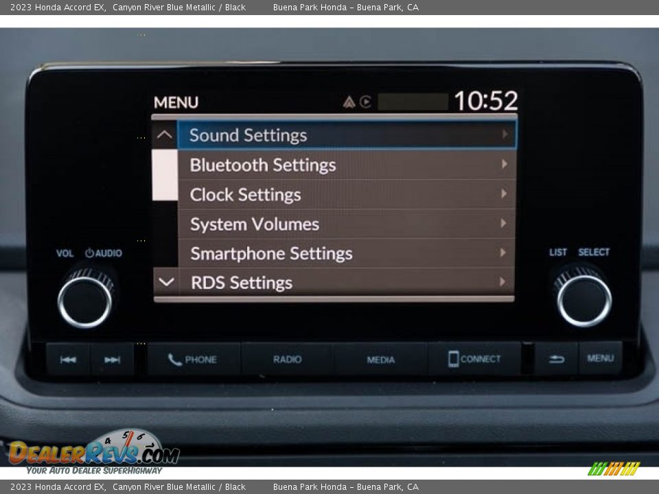 Controls of 2023 Honda Accord EX Photo #35