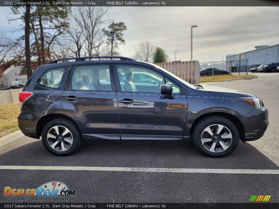 2017 Subaru Forester 2.5i Dark Gray Metallic / Gray Photo #4