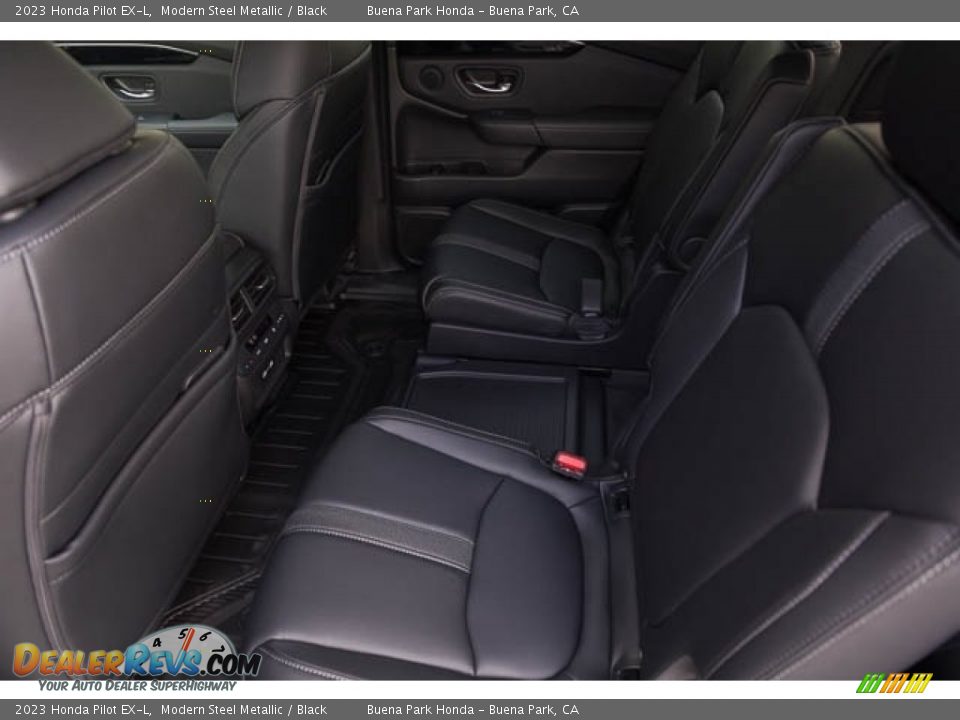 Rear Seat of 2023 Honda Pilot EX-L Photo #14