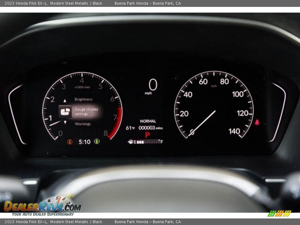 2023 Honda Pilot EX-L Gauges Photo #16