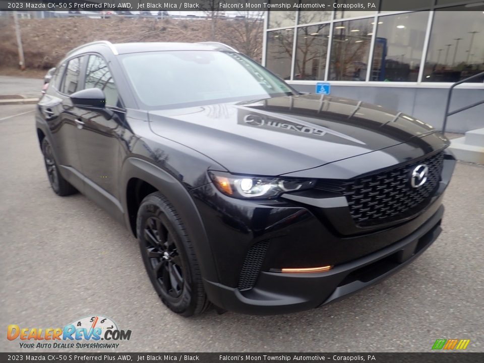 2023 Mazda CX-50 S Preferred Plus AWD Jet Black Mica / Black Photo #9