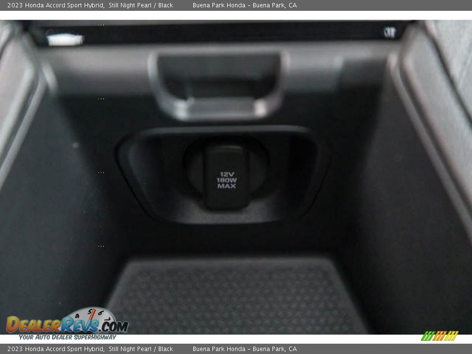 2023 Honda Accord Sport Hybrid Still Night Pearl / Black Photo #26