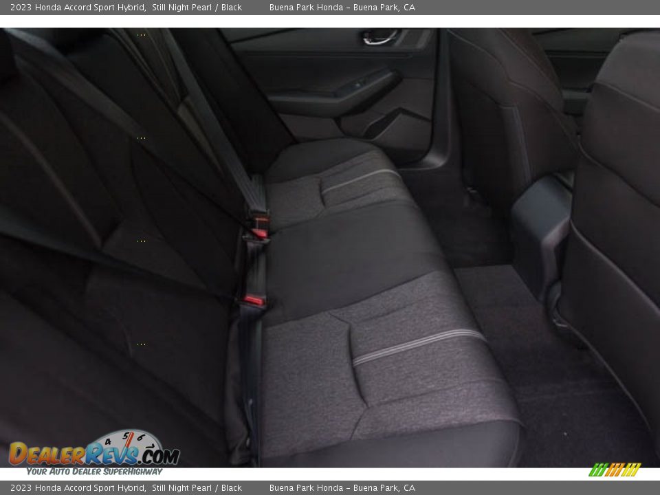 Rear Seat of 2023 Honda Accord Sport Hybrid Photo #31