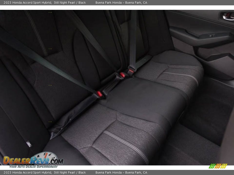 Rear Seat of 2023 Honda Accord Sport Hybrid Photo #32