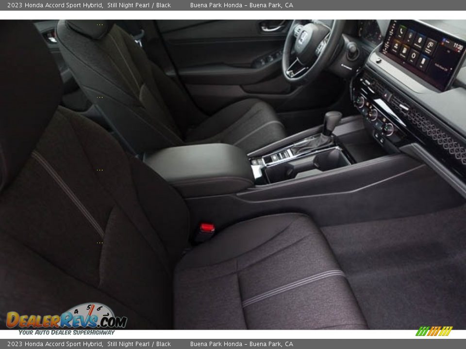 Front Seat of 2023 Honda Accord Sport Hybrid Photo #33