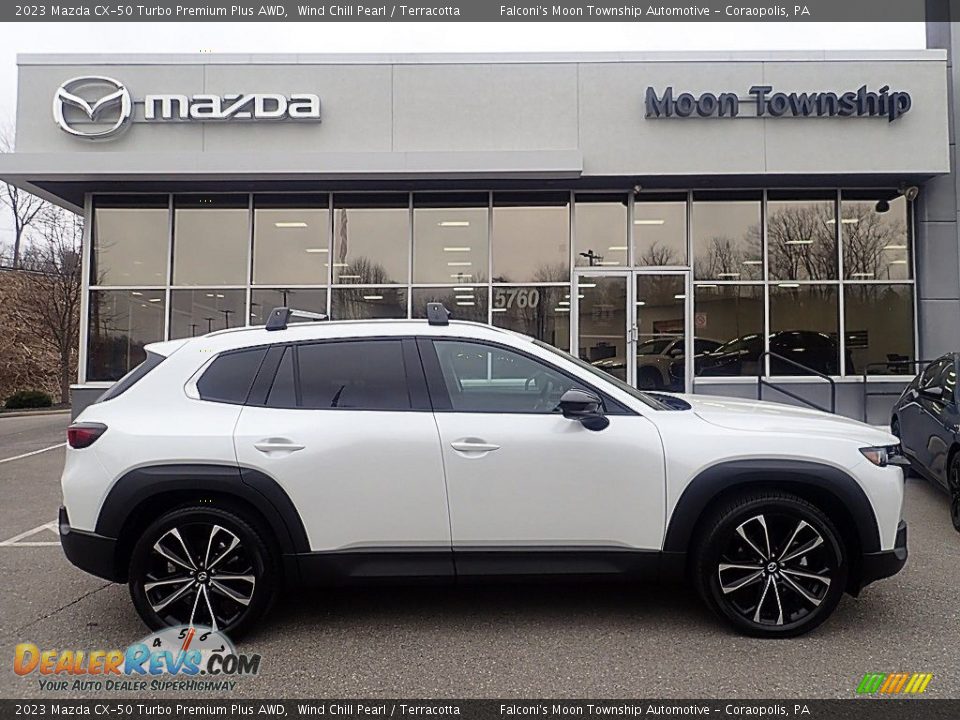 2023 Mazda CX-50 Turbo Premium Plus AWD Wind Chill Pearl / Terracotta Photo #1