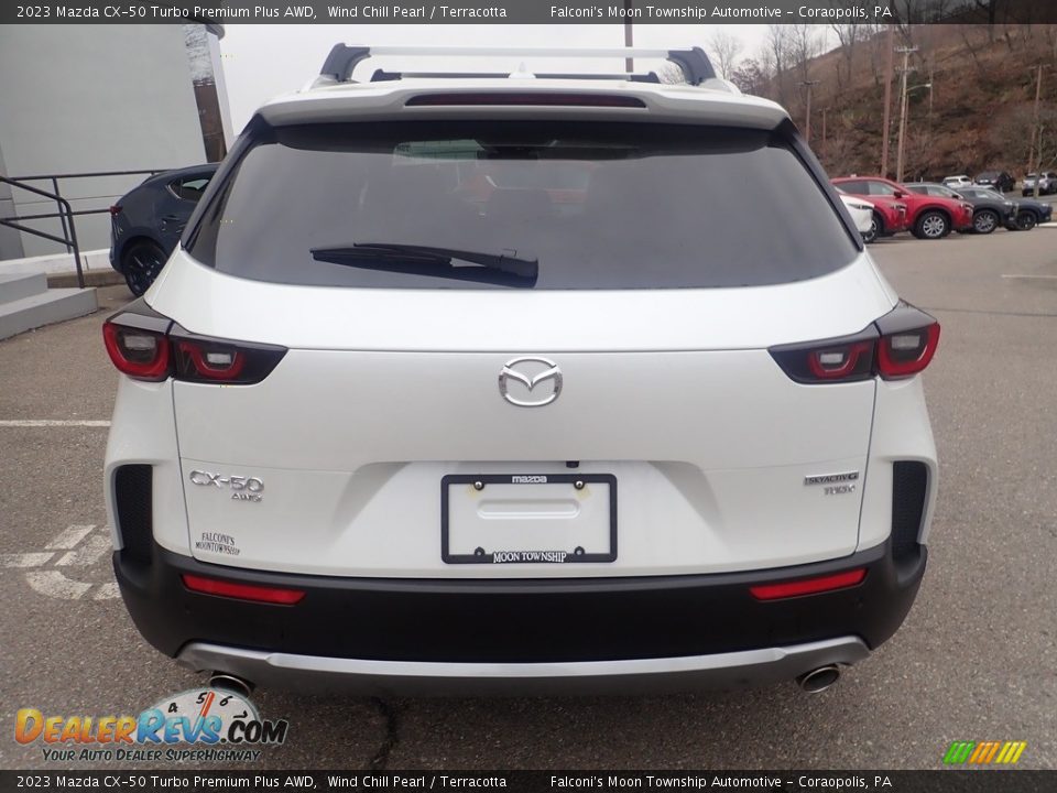 2023 Mazda CX-50 Turbo Premium Plus AWD Wind Chill Pearl / Terracotta Photo #3