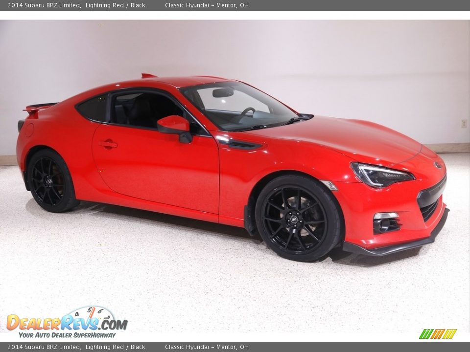 Lightning Red 2014 Subaru BRZ Limited Photo #1