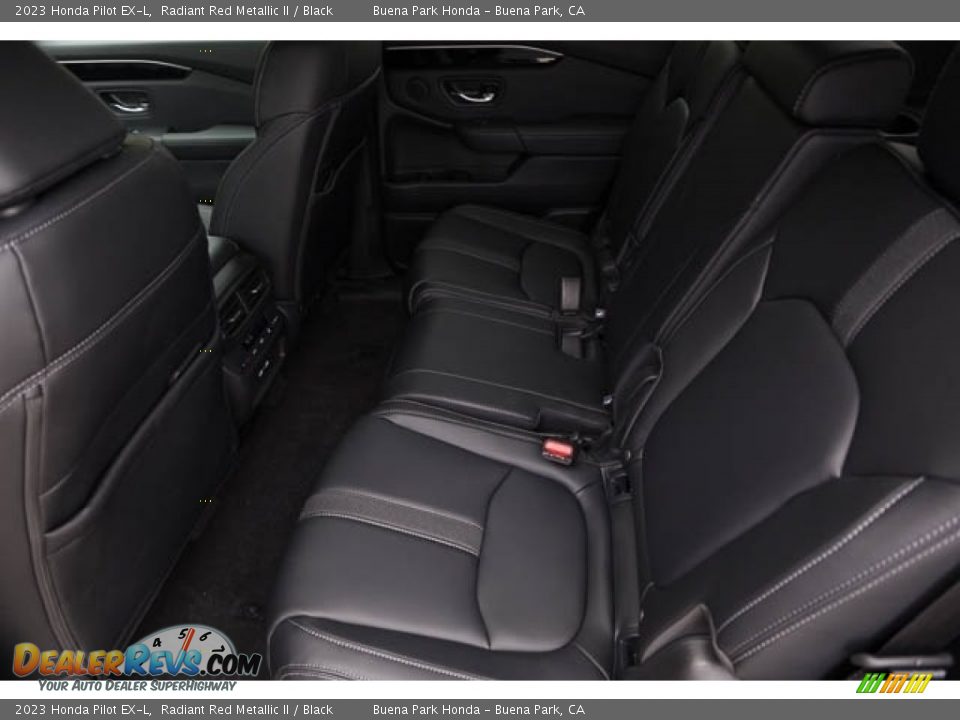 Rear Seat of 2023 Honda Pilot EX-L Photo #16