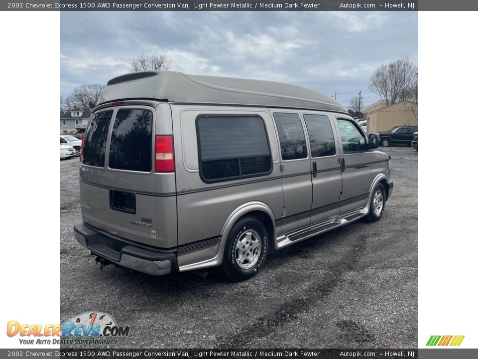 2003 Chevrolet Express 1500 AWD Passenger Conversion Van Light Pewter Metallic / Medium Dark Pewter Photo #5