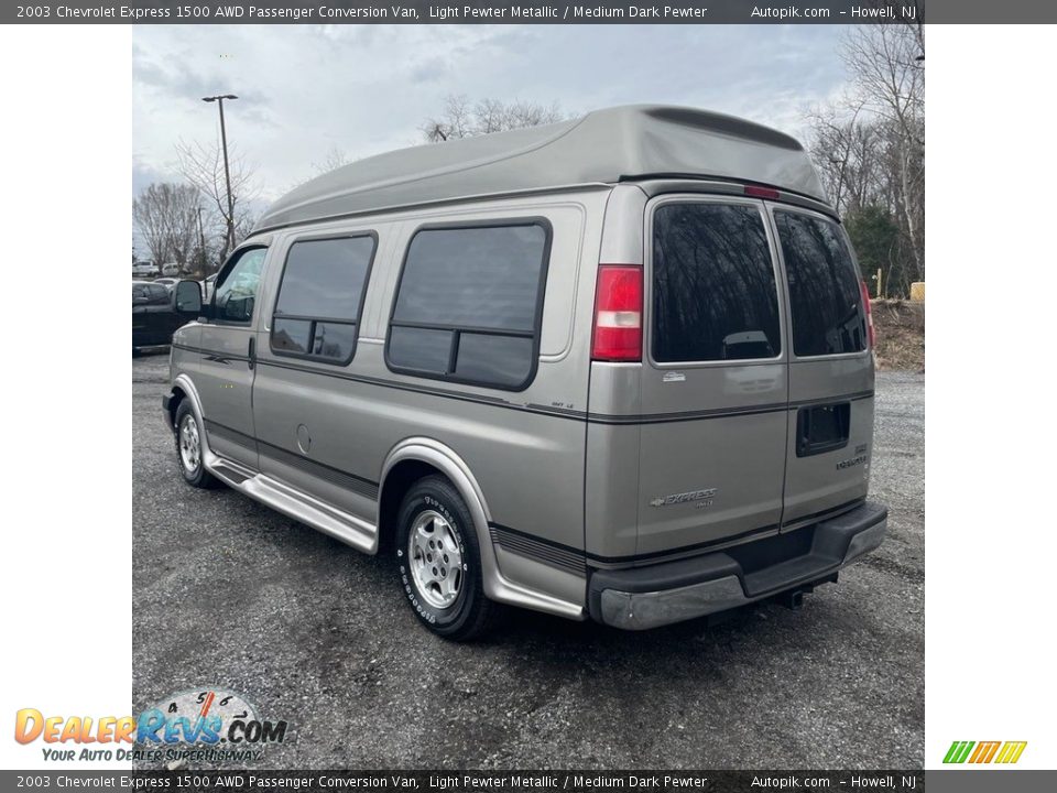 2003 Chevrolet Express 1500 AWD Passenger Conversion Van Light Pewter Metallic / Medium Dark Pewter Photo #6