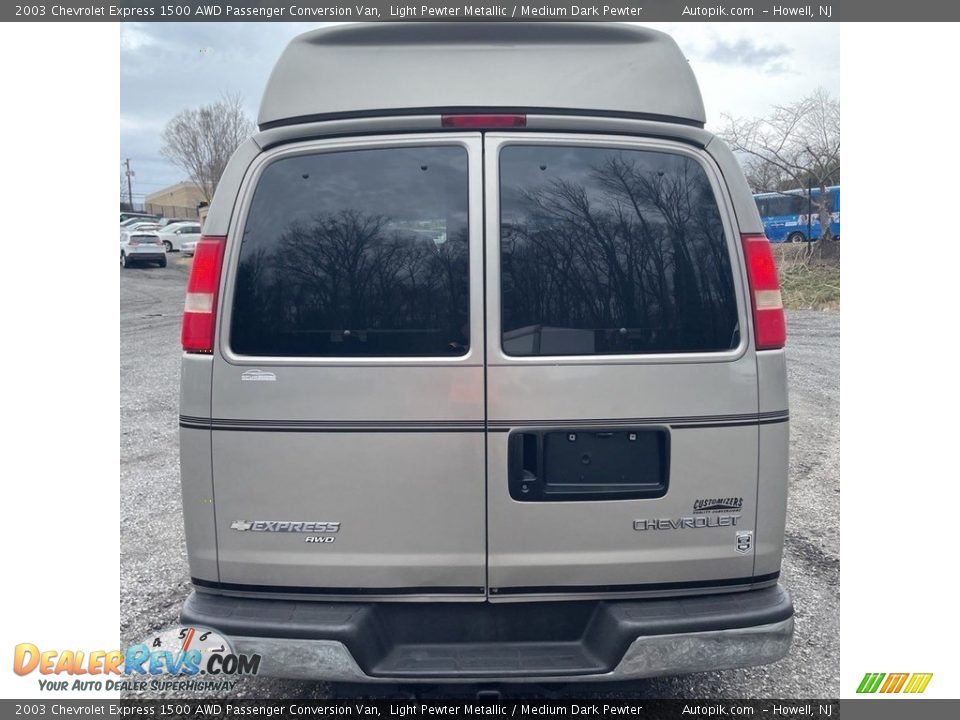 2003 Chevrolet Express 1500 AWD Passenger Conversion Van Light Pewter Metallic / Medium Dark Pewter Photo #7