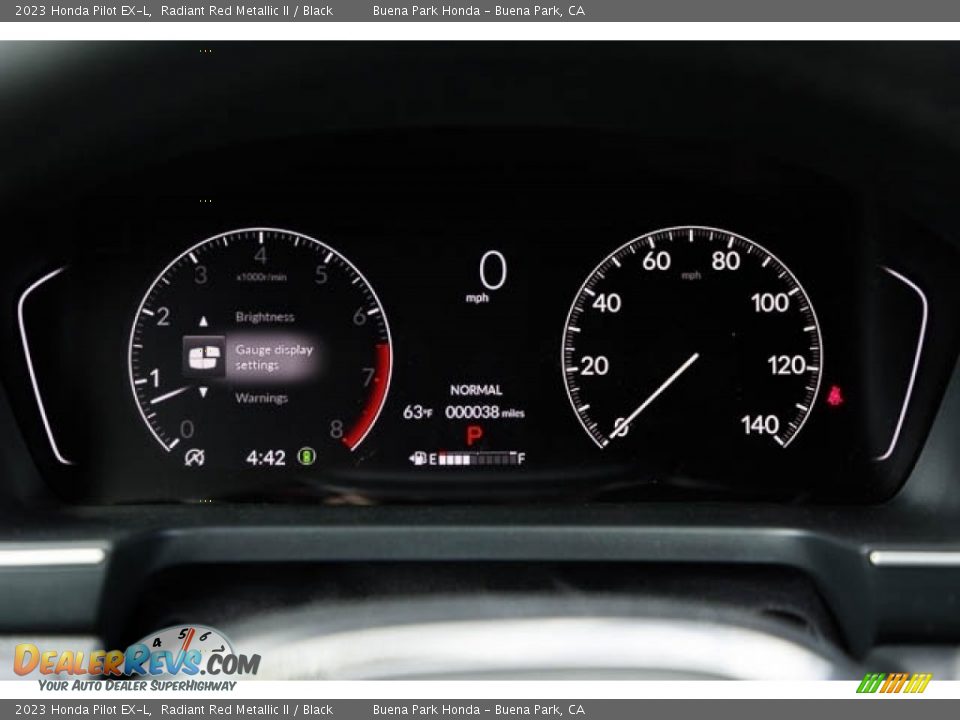 2023 Honda Pilot EX-L Gauges Photo #18